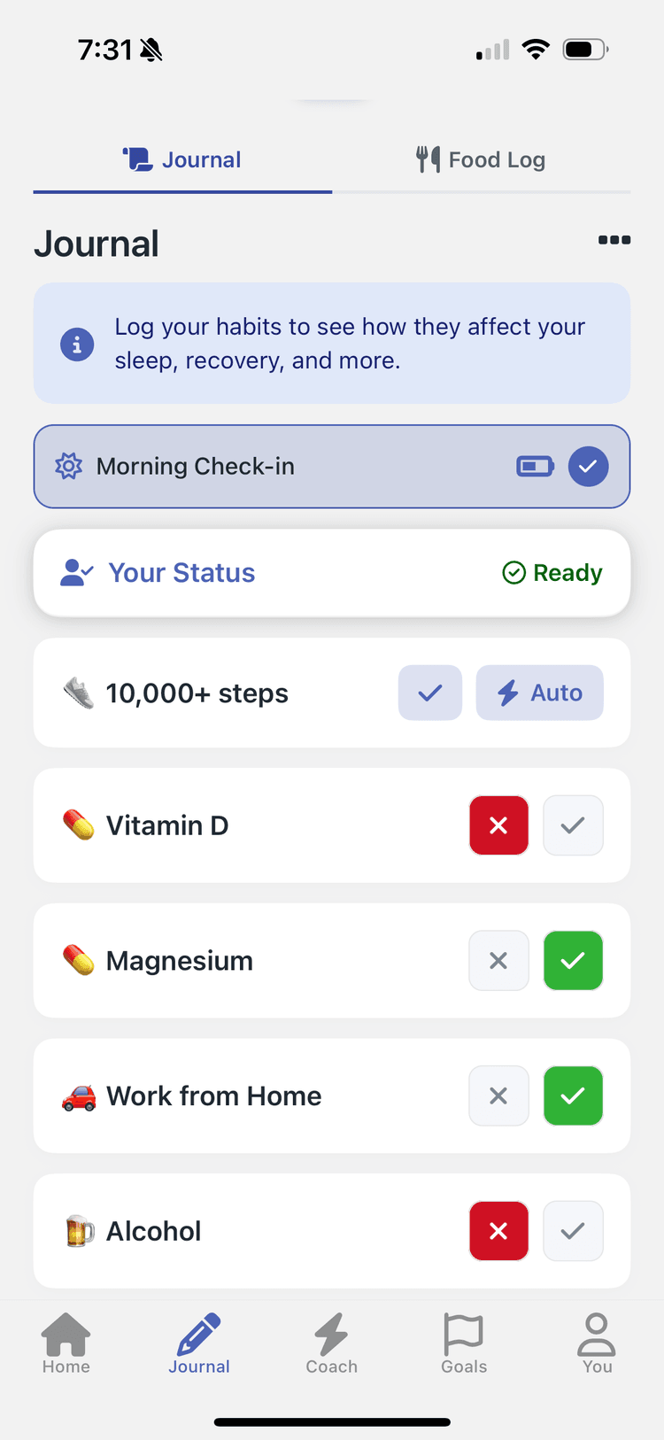 Journal and Tag System